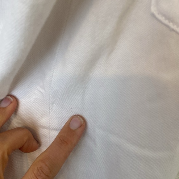 Rag & Bone Marilyn Crop Flare White Distressed NWT - Picture 11 of 11